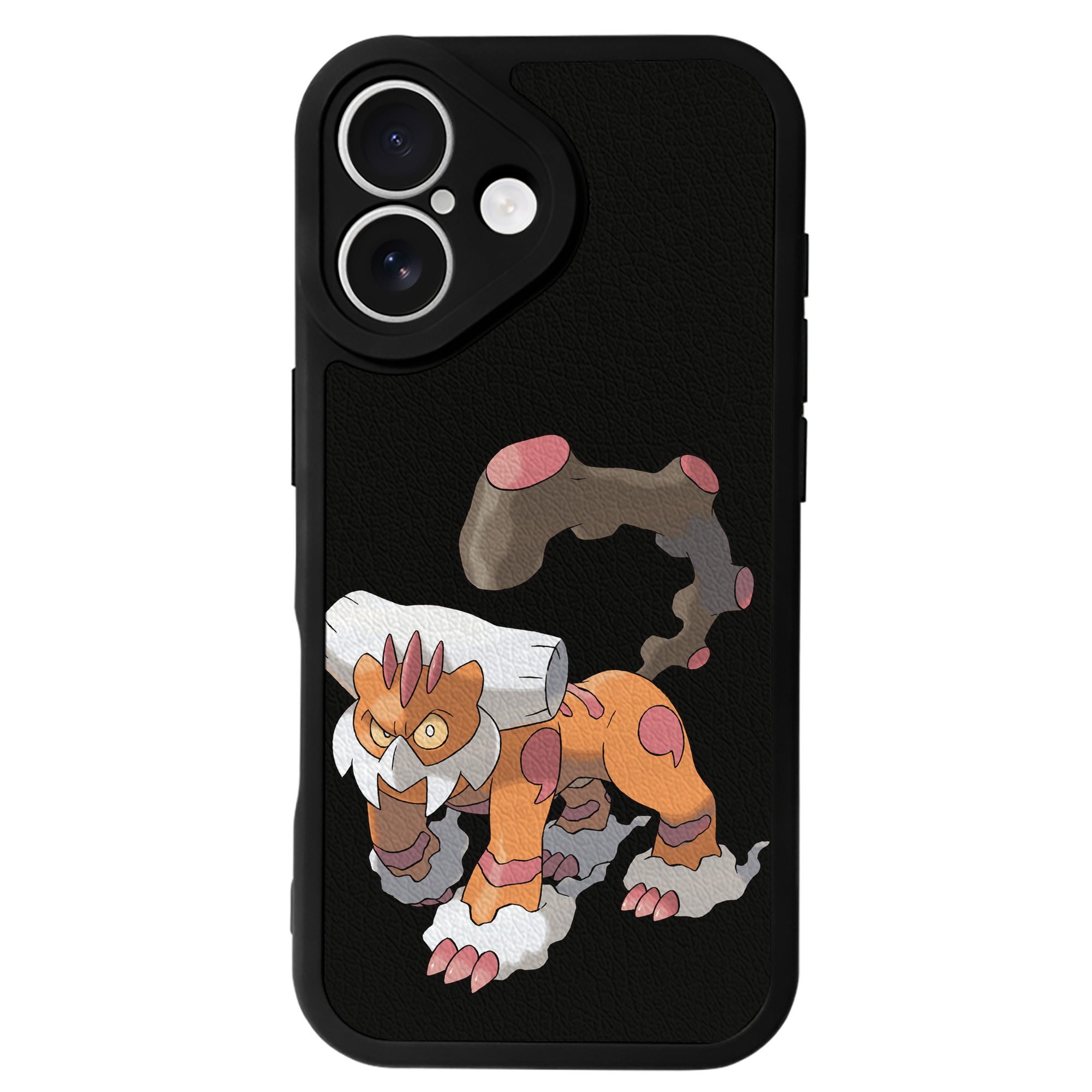 （画像用） ポケットモンスター Pokémon 【iPhone 16シリーズ対応】シリコンスマホケース（レザー調） 材質：シリコン